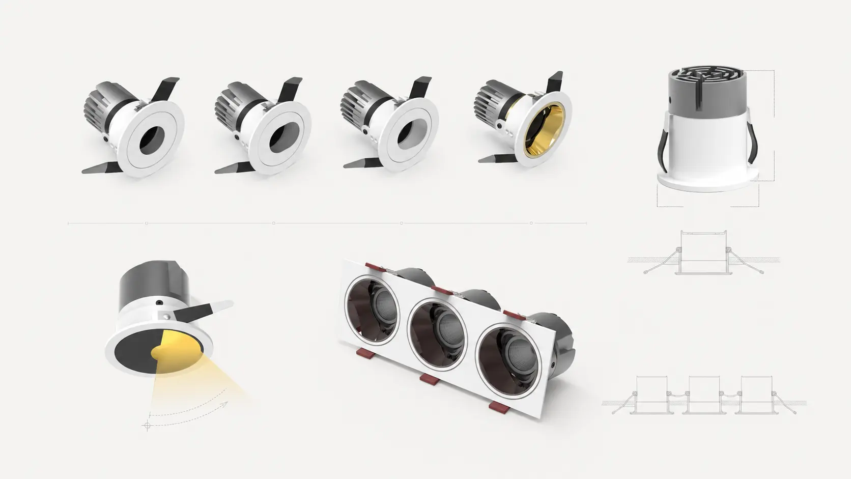 Architectural Downlight Product Configuration